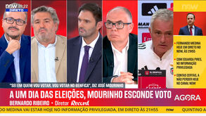 Bernardo Ribeiro: «Mourinho dizia em agosto que o plantel do Benfica era fabuloso, agora não presta. Isto é um trunfo eleitoral?»