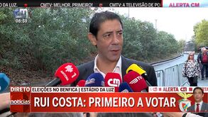 Rui Costa: «É um dia importante, que tudo decorra dentro da democracia»