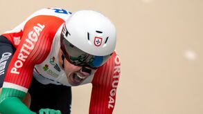 Dupla Iúri Leitão e Diogo Narciso em quinto em madison no Mundial de pista