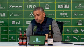 Rui Borges: «Crise no Sporting? Isso nem é tema para mim... Só tínhamos de dar resposta a nós mesmos»