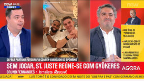 Fotografia de St. Juste com Gyökeres é uma provocação ao Sporting?