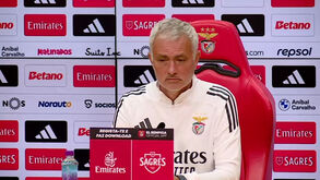 Mourinho e as palavras na gala do Corriere dello Sport: «Quis expressar o orgulho em ser treinador do Benfica»