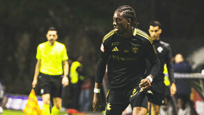 Kelian Nsona foi a jogo em Braga 