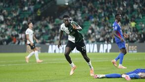 Salvador Blopa bisou na goleada do Sporting ao Alverca (5-1), nos quartos de final da Allianz Cup