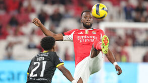 Ação entre Benfica e Tondela na Allianz Cup