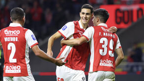 Braga goleia Santa Clara (5-0) e garante lugar na final four