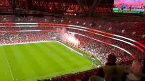 No Name Boys assinalam aniversário da Torcida Split com recurso a pirotecnia