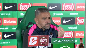 Rui Borges e a concorrência no ataque: «O Luís sabe que tem alguém à perna...»