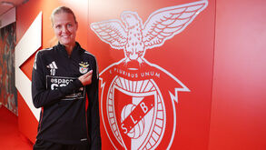 Caroline Moller ao serviço do Benfica