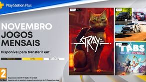 PlayStation Plus revela jogos mensais de novembro: Stray, EA SPORTS™ WRC 24 e TABS