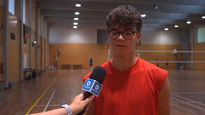 Tomás Gomes, jogador da seleção de voleibol de sub-18: «Treinos cansativos mas a experiência é incrível»