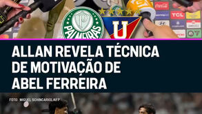 Allan revela como Abel Ferreira motivou jogadores do Palmeiras para 'noite mágica' na Libertadores