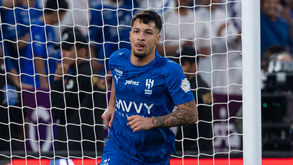 Marcos Leonardo celebra mais um golo pelo Al Hilal