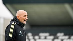 Spalletti orientou primeiro treino em Continassa
