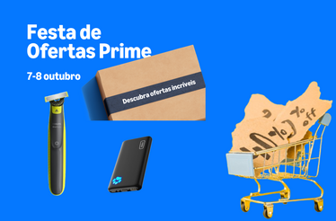 Amazon oferece descontos em várias categorias de 7 a 8 de outubro