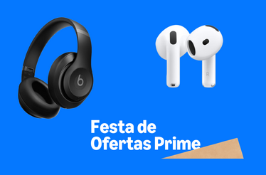 Promoções Prime em Beats e AirPods