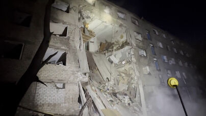 Mísseis russos atingem edifícios na cidade ucraniana de Zaporizhzhia  