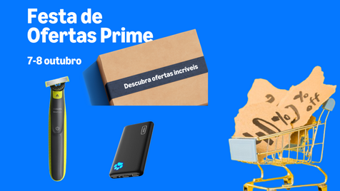 Amazon oferece descontos em várias categorias de 7 a 8 de outubro