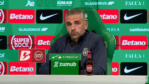 Rui Borges «Se finalizássemos todas as bolas que temos, andávamos sempre a ganhar 8-0 ou 9-0...»