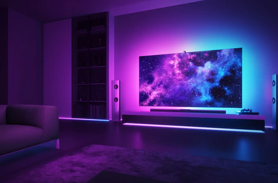 Promoção de retroiluminação Govee para Smart TV na PcComponentes