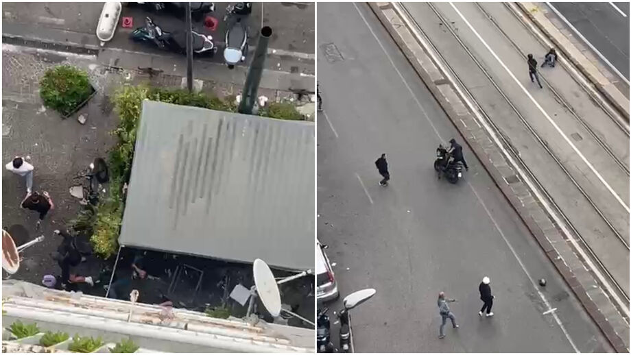 Desordem começou na última noite, em vários pontos da cidade italiana