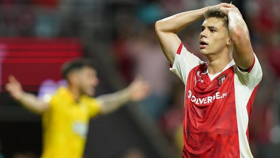 Sp. Braga viaja para Glasgow com ausência de Gabriel Moscardo
