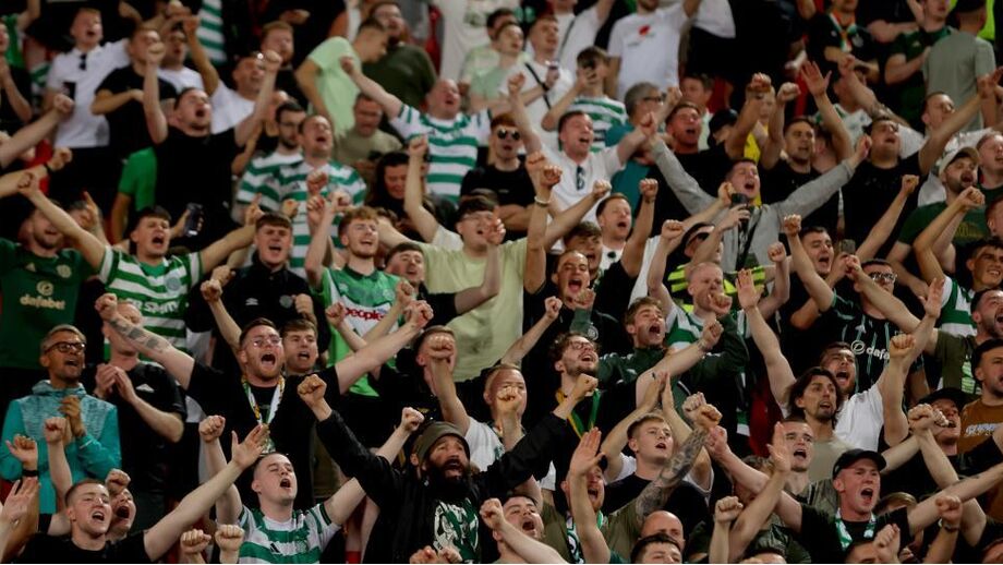 Adeptos do Celtic planeiam protesto durante jogo com o Sp. Braga
