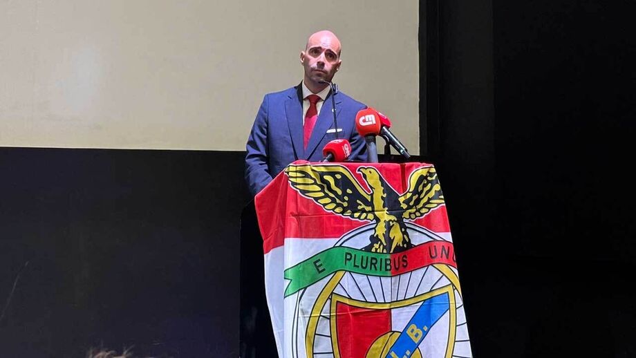 João Diogo Manteigas apresenta lista para presidência do Benfica