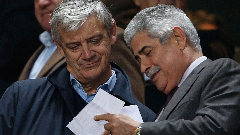 Domingos Soares de Oliveira e Luís Filipe Vieira