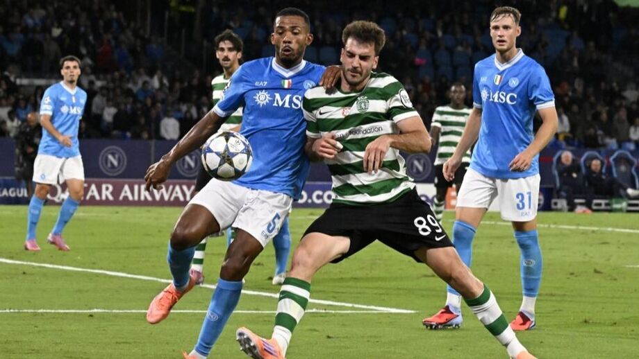Ioannidis em duelo com Juan Jesus, central do Nápoles