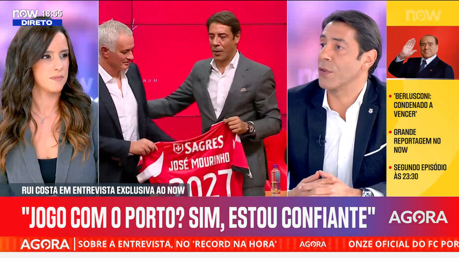 Presidente do Benfica analisa discurso do treinador antes do clássico com o grande rival