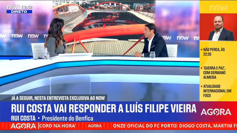 Presidente do Benfica rebate críticas do antecessor