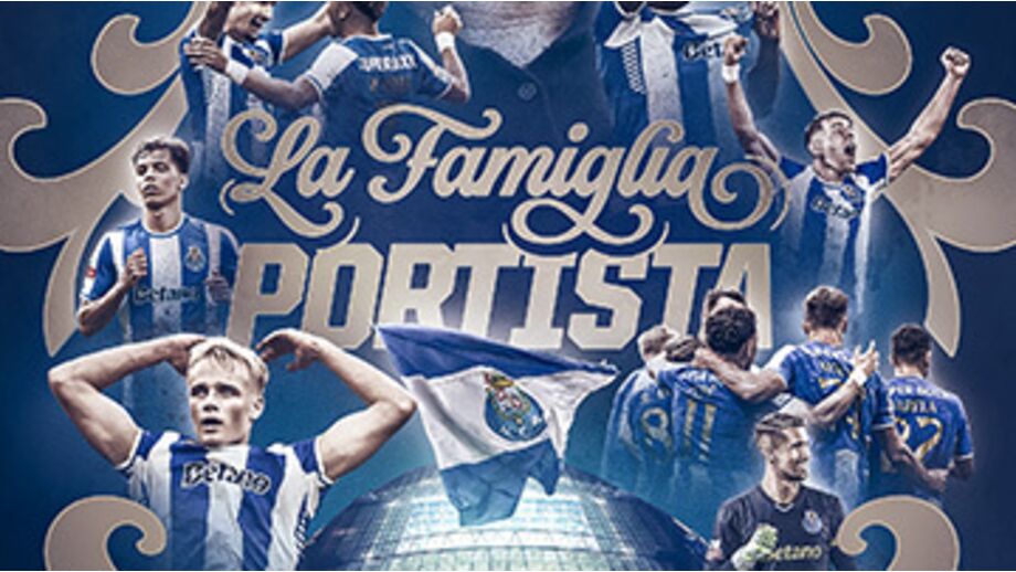 A imagem promocional do FC Porto