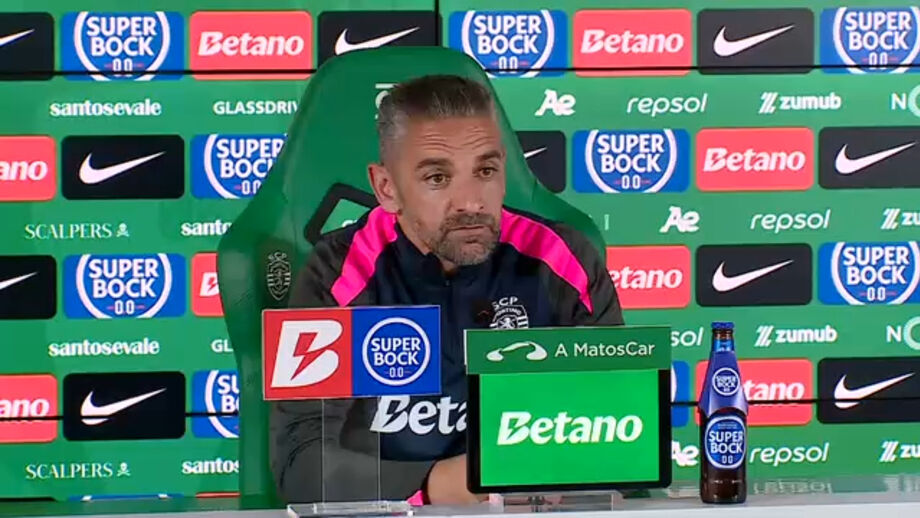 Mesmo com calendário apertado do Sporting, treinador confia que "plantel vai dar resposta"
