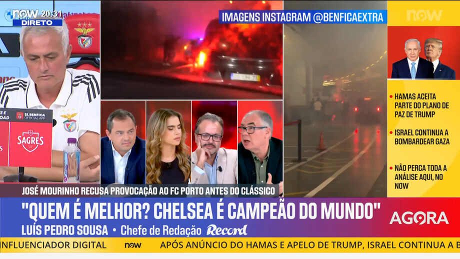 Chefe de redação de Record analisa discurso do treinador do Benfica