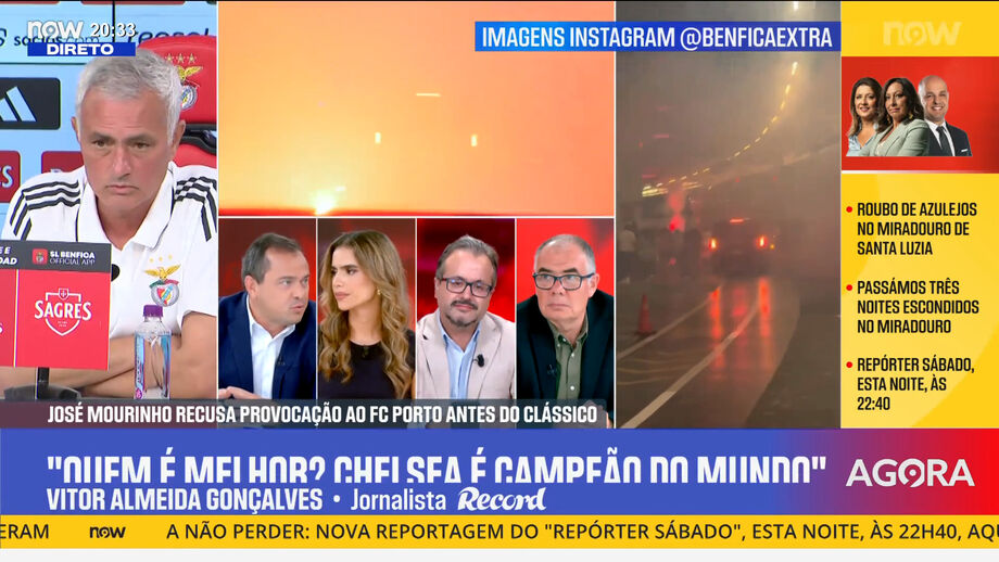 Vítor Almeida Gonçalves, editor de Record, analisa declarações do treinador do Benfica