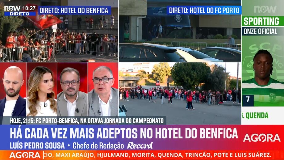 Luís Pedro Sousa, chefe de redação de Record, faz antevisão do FC Porto-Benfica