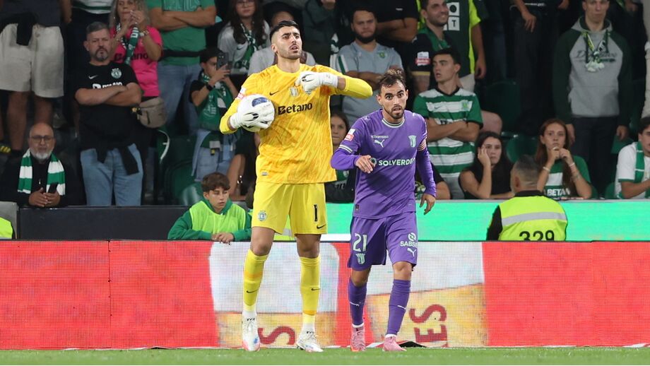 Rui Silva lamenta empate do Sporting frente ao Sp. Braga