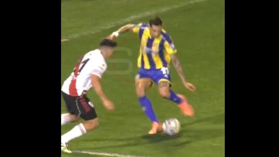 No triunfo do Rosario Central frente ao River Plate