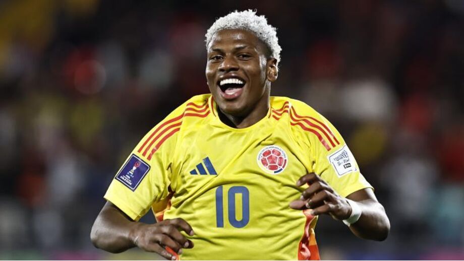Óscar Perea ao serviço da Colômbia no Mundial sub-20