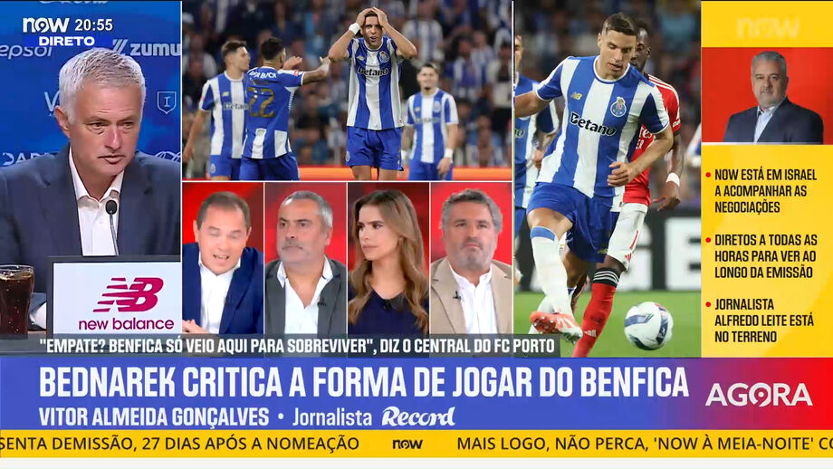 Jornalista de Record aborda pragmatismo de José Mourinho 