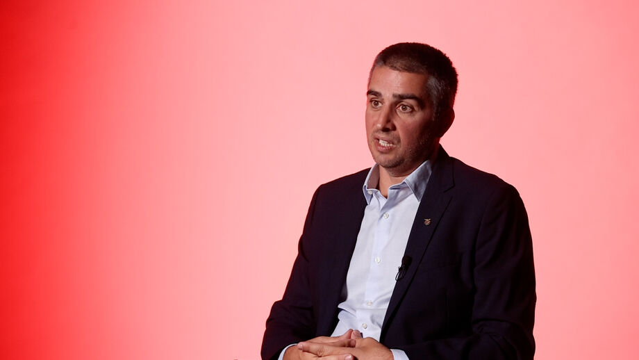 Candidato a vice-presidente das Modalidade do Benfica na lista de Noronha Lopes em entrevista