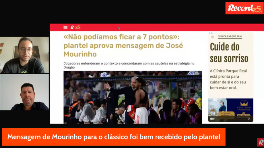 Análise à atualidade desportiva esta terça-feira