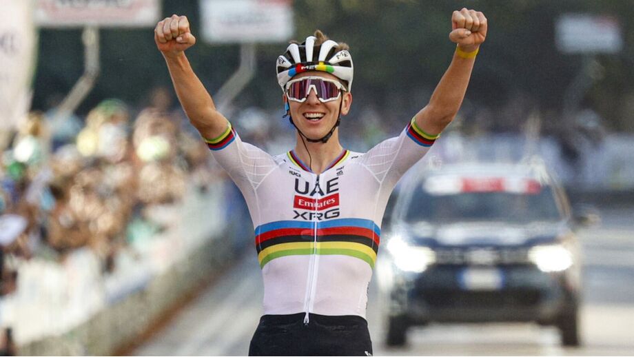 Pogacar vence Tre Valli Varesine, após o título europeu e mundial
