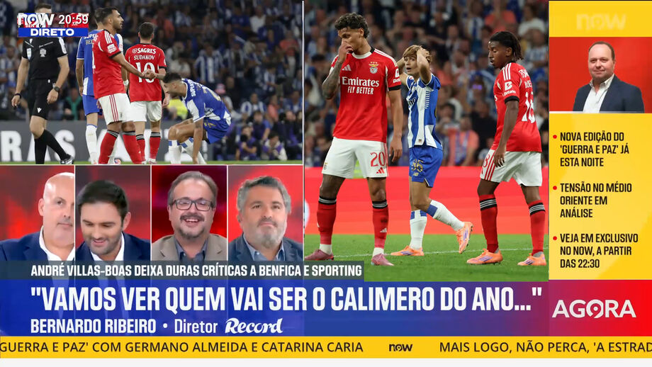 Bernardo Ribeiro, diretor de Record, comenta declaração do presidente do FC Porto