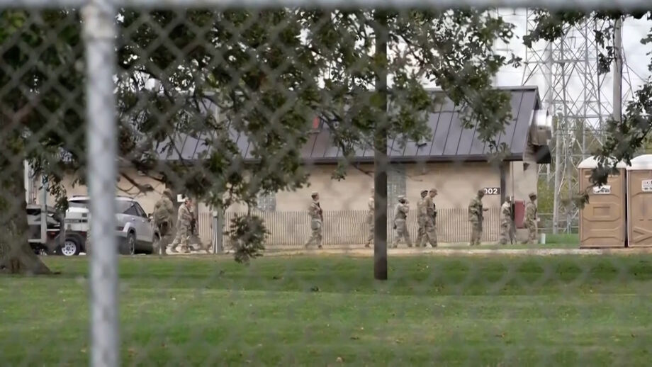 Naquele que é o sinal mais visível da intenção da Administração Trump de para enviar tropas para o local