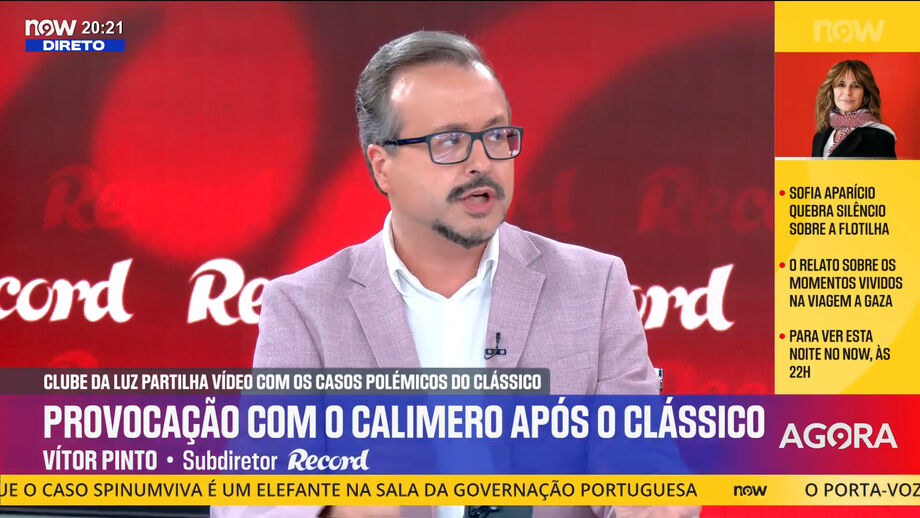 Subdiretor de Record no programa Record na Hora
