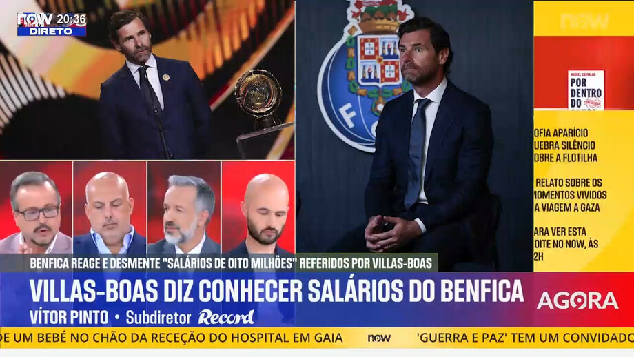 Subdiretor de Record no programa Record na Hora