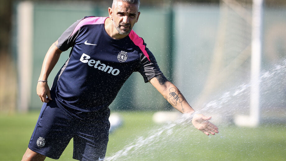 Rui Borges orientou sessão matutina e marcou outra para amanhã no mesmo horário