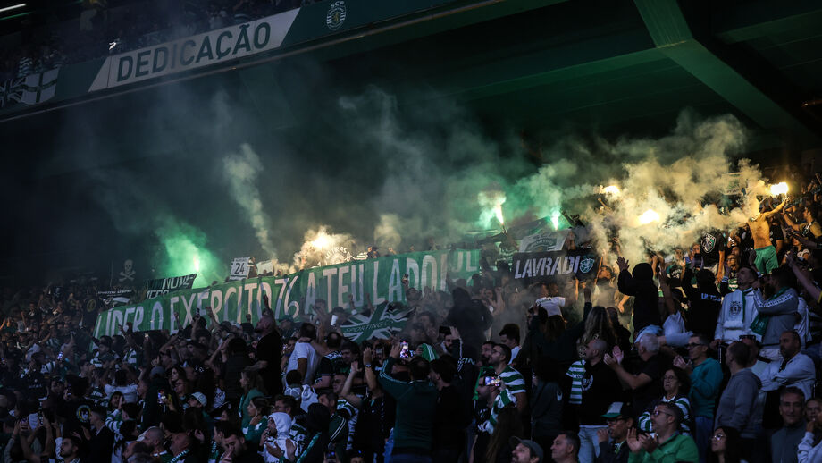 Duas tarjas foram mostradas contra o Sp. Braga